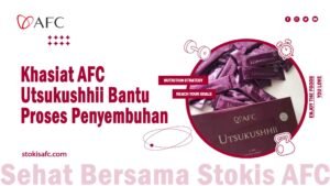 Read more about the article Khasiat AFC Utsukushhii Bantu Proses Penyembuhan